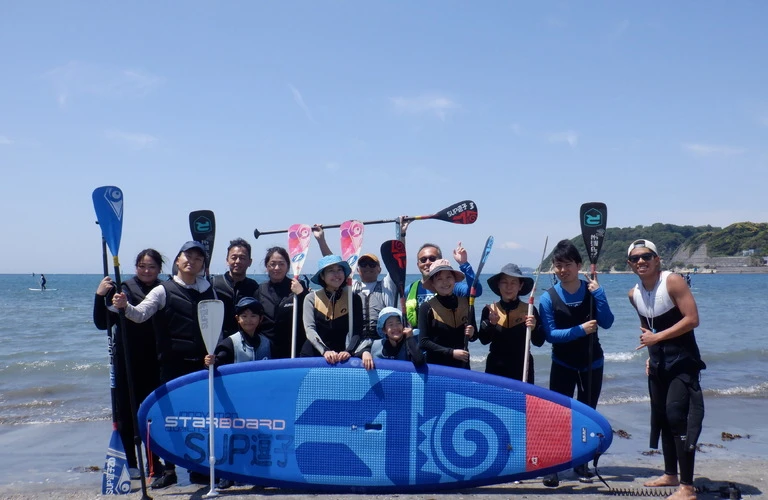 ゴールデンウィークは逗子海岸PonoでSUP体験！