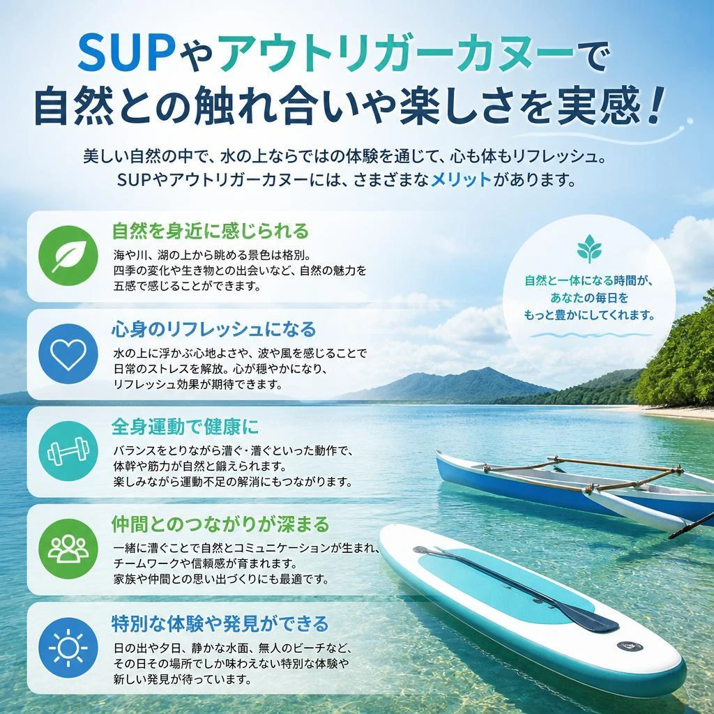 海洋体験の魅力